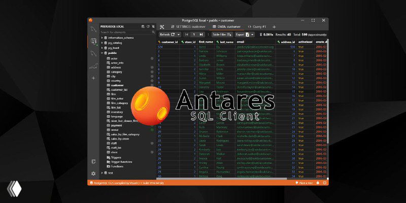 Antares SQL Client — современный SQL‑клиент
