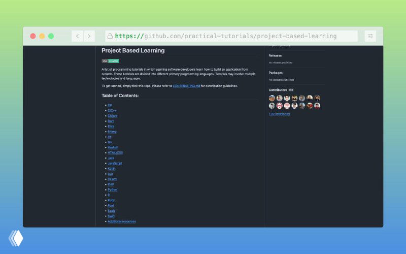 Project Based Learning — учебные руководства