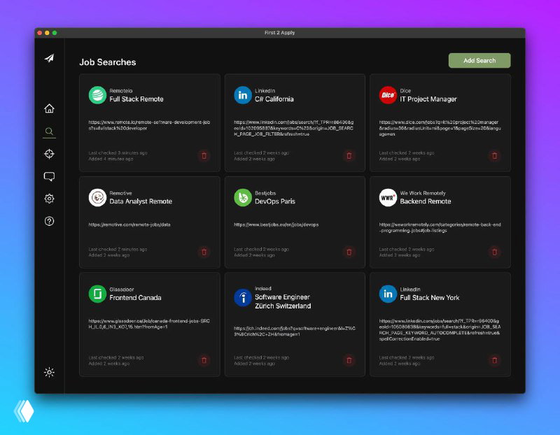 First 2 Apply — агрегатор вакансий