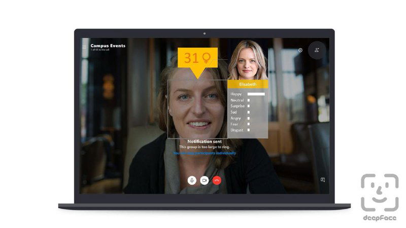 DeepFace — Python-фреймворк для распознавания лиц