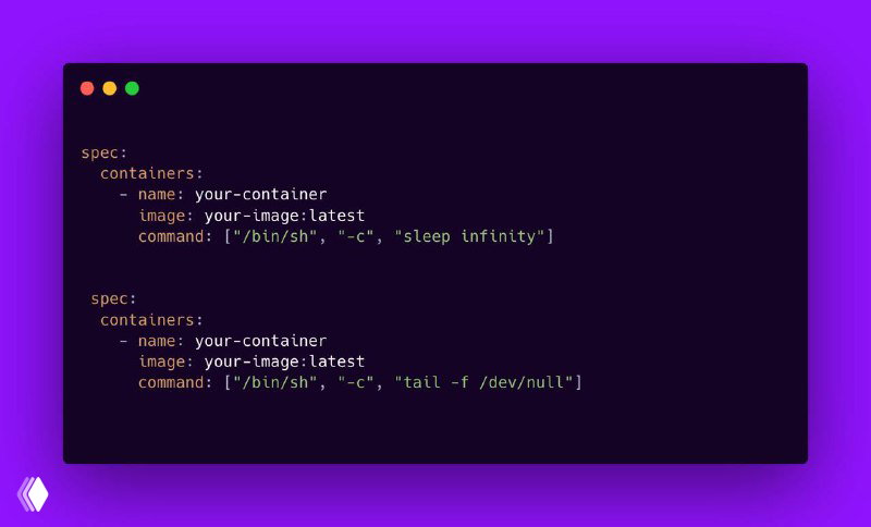 Подмена команды контейнера для экономии ресурсов в Kubernetes