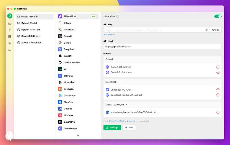 Cherry Studio — десктопный клиент для LLM