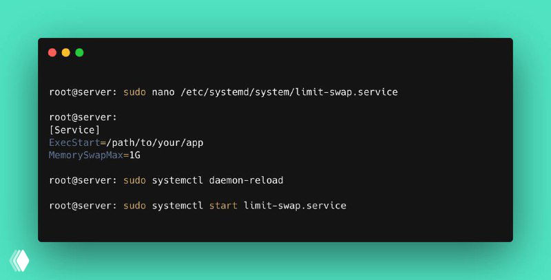 Минимизация использования Swap на Linux для ускорения сервера