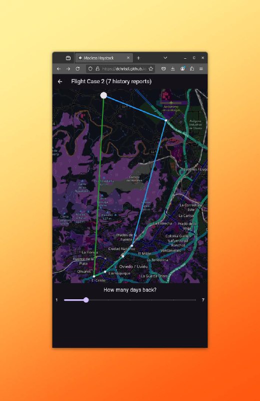 Go Haystack — отслеживание через сеть «Локатор»