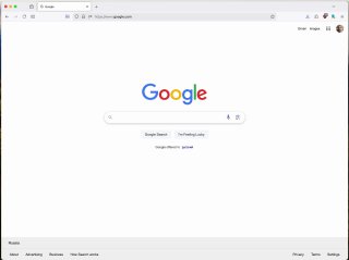 Скриншот окна браузера с главной страницей Google — иллюстрация к посту про бесплатное расширение для сравнения результатов разных поисковиков.