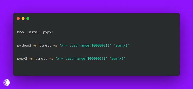 Как ускорить Python без переписывания кода.