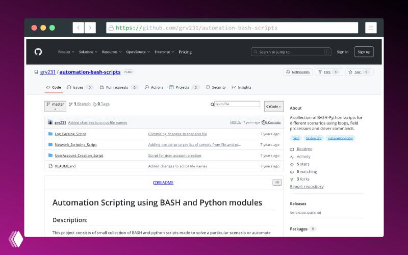 automation-bash-scripts — подборка bash-скриптов