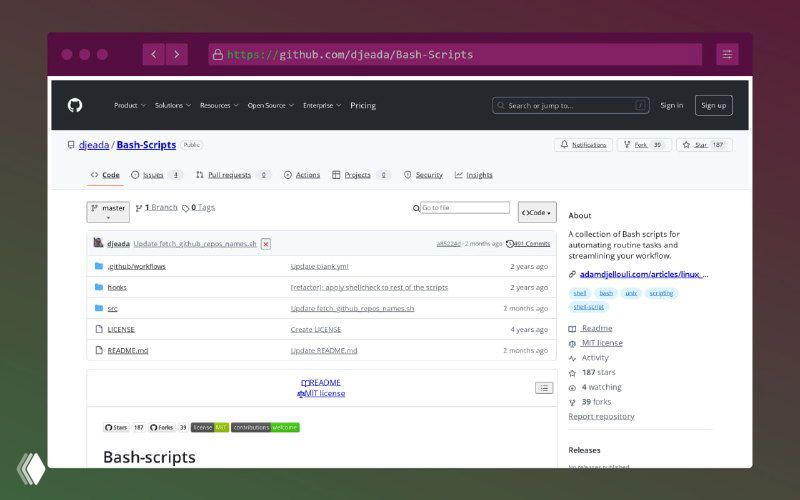 Bash-Scripts — подборка практичных скриптов