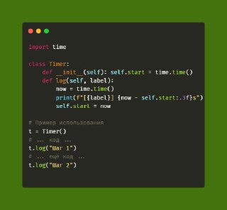Умный таймер на Python для замеров с метками