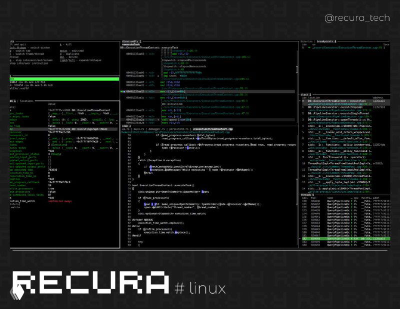 NND — текстовый отладчик для терминала