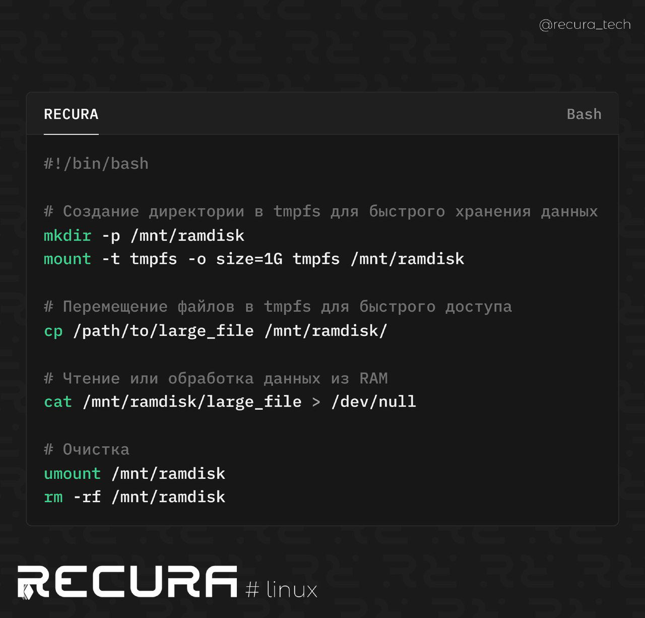 Оптимизация работы с файловой системой в Linux