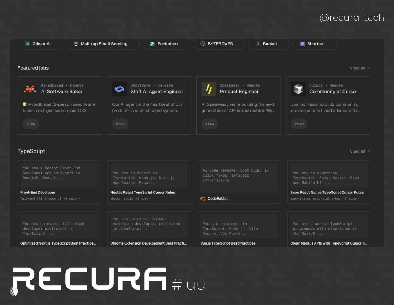 Cursor directory — библиотека промптов и материалов