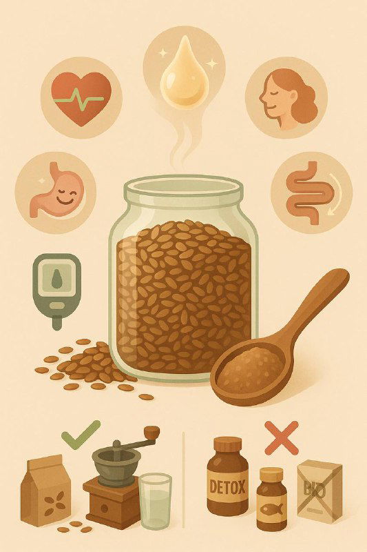 Льняное семя: польза, риски и как правильно использовать