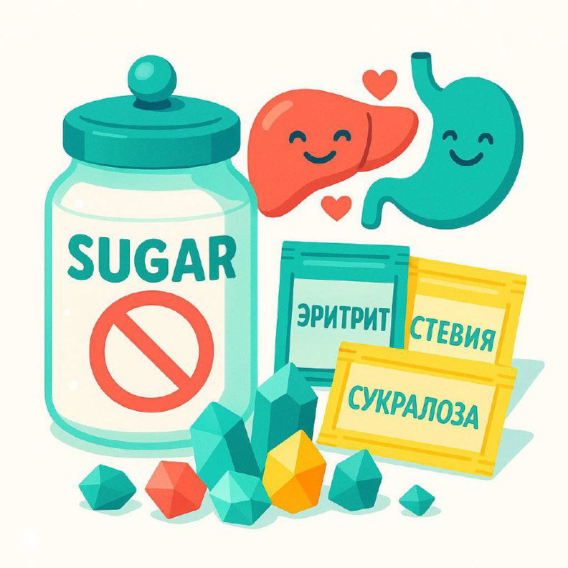 Сахарозаменители для пациентов с болезнями ЖКТ и печени