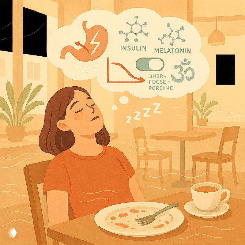 Вопрос дня: Почему после плотного обеда хочется спать?