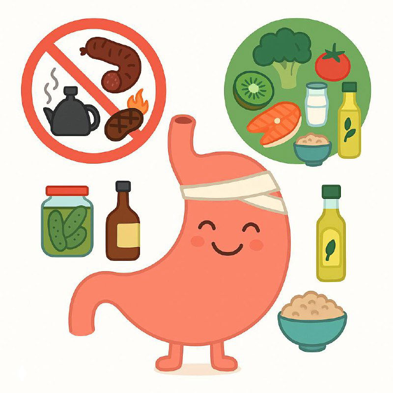 Диета при атрофическом гастрите: мифы прочь, вкус остаётся!