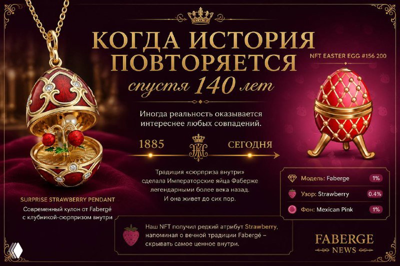 Surprise Strawberry Pendant и традиция «сюрприза внутри»