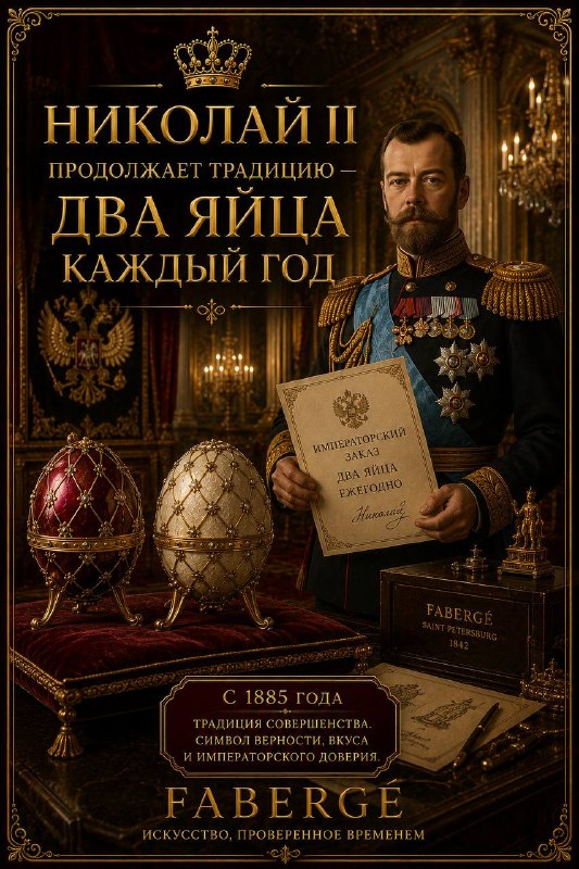 Николай II продолжает традицию