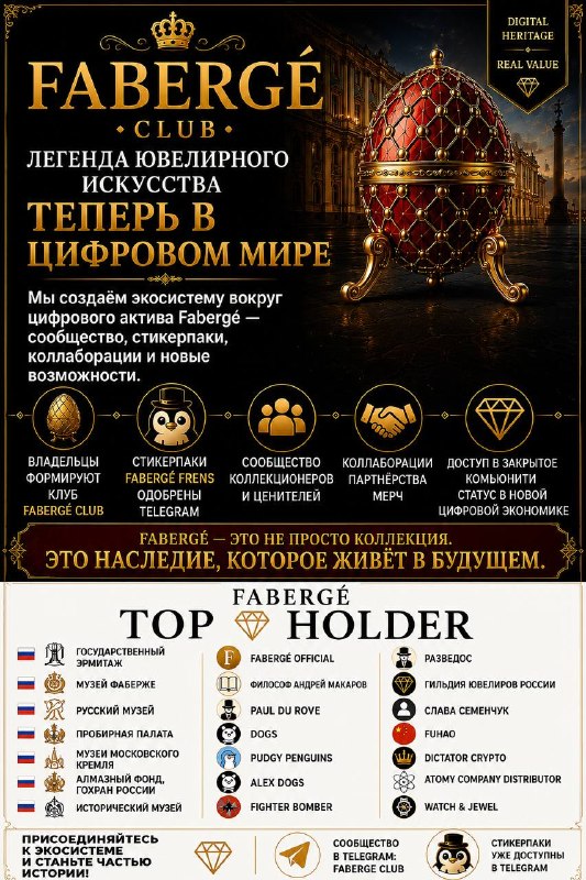 FABERGÉ — когда история становится цифровым активом