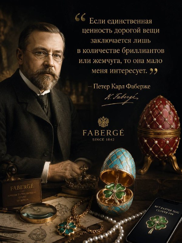 Фаберже: идея, мастерство и ценность Telegram Gifts