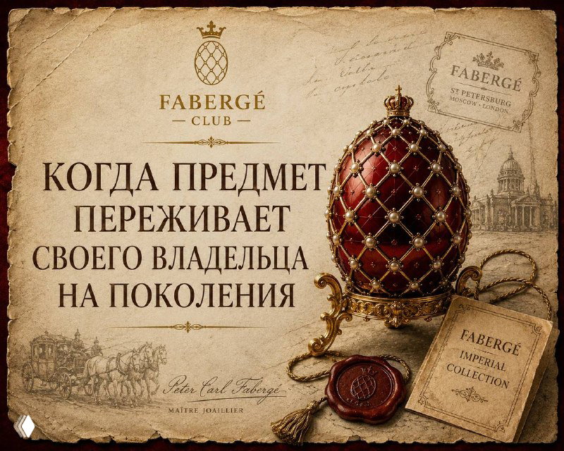 The Stream Family Collection и история предметов Fabergé
