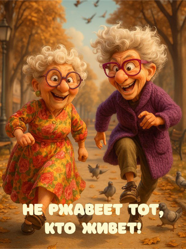 Набор открыток с пожилыми дамами — нейродизайн