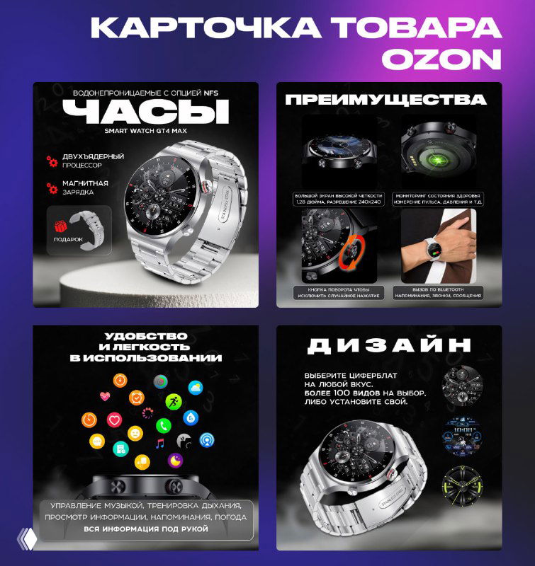 Аксессуары: карточка товара и белый фон