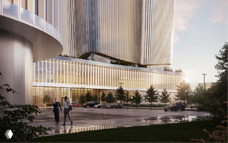 Новый офисный комплекс у Ленинградского проспекта