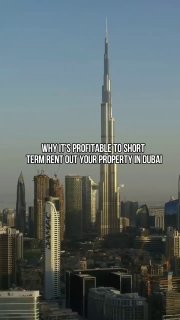 Dubai skyline with Burj Khalifa centrally framed at daytime, cityscape illustrating property and rental market context for investors.