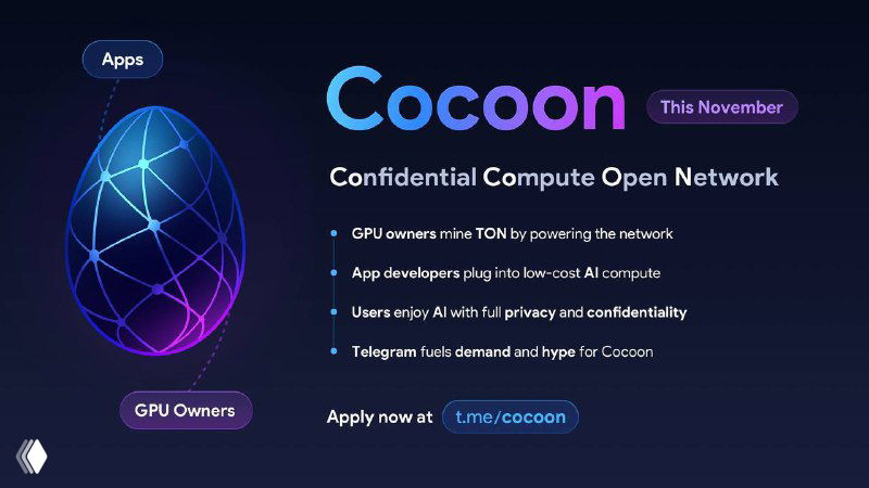 Дуров анонсировал Cocoon — сеть для конфиденциального AI