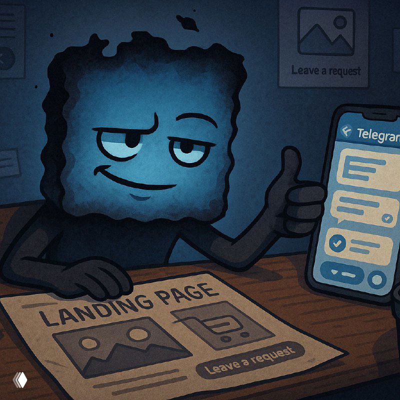 Telegram вместо сайта и лендинга — почему это работает