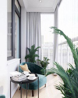 На моём балконе ничего не растёт — искусственные растения