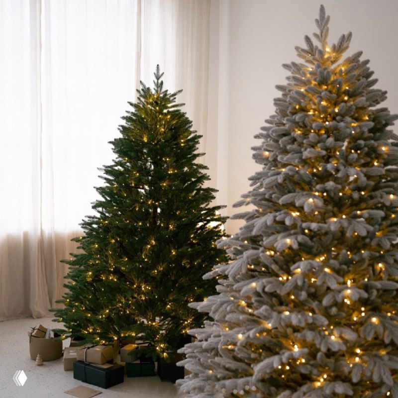 Как выбрать новогоднюю ёлку: ПВХ или литая