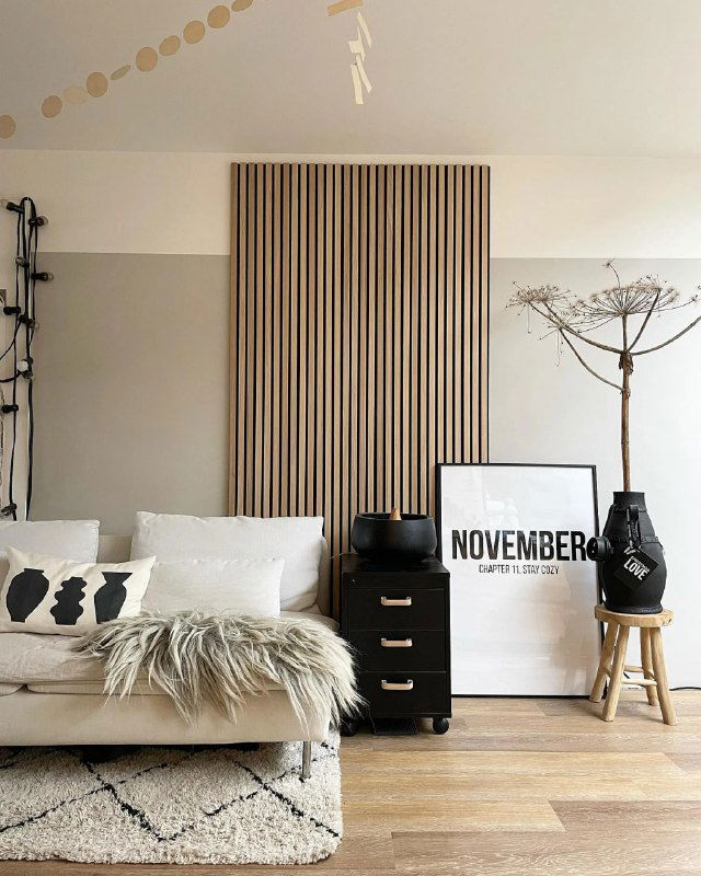 Брусковые панели — тренд для интерьера