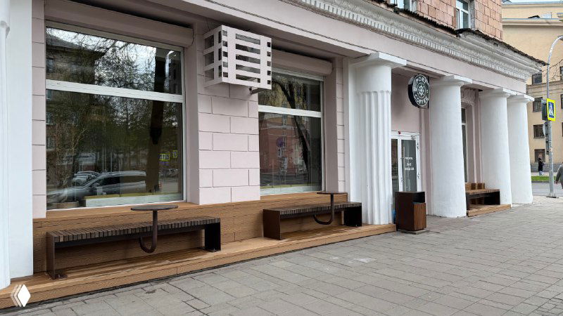 Рубрика #объекты: террасная доска Polivan в Port Coffee