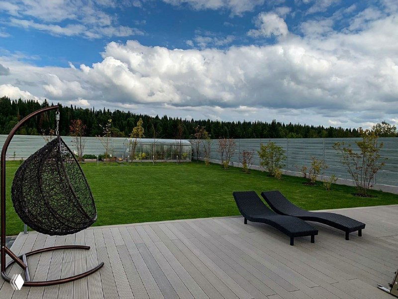 Зелёный ковёр за один день