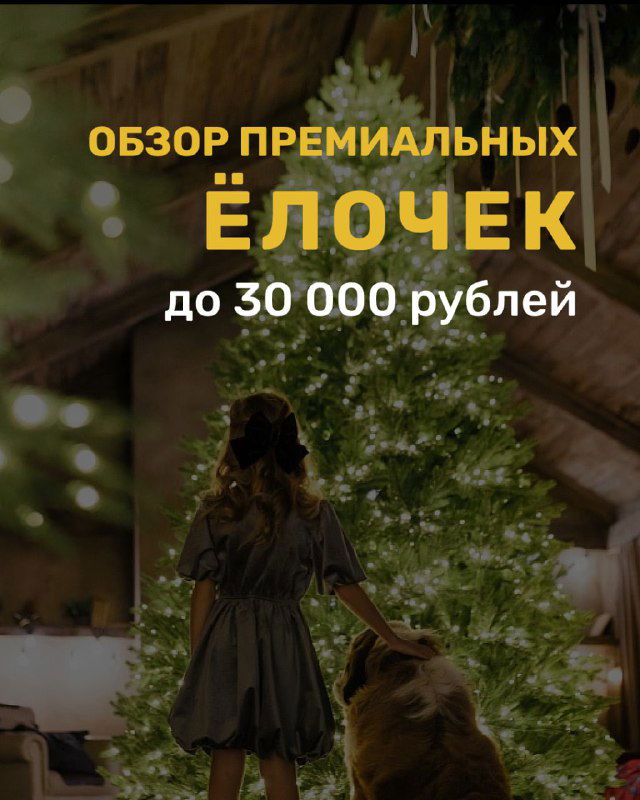 Премиум ёлочки до 30 000 рублей