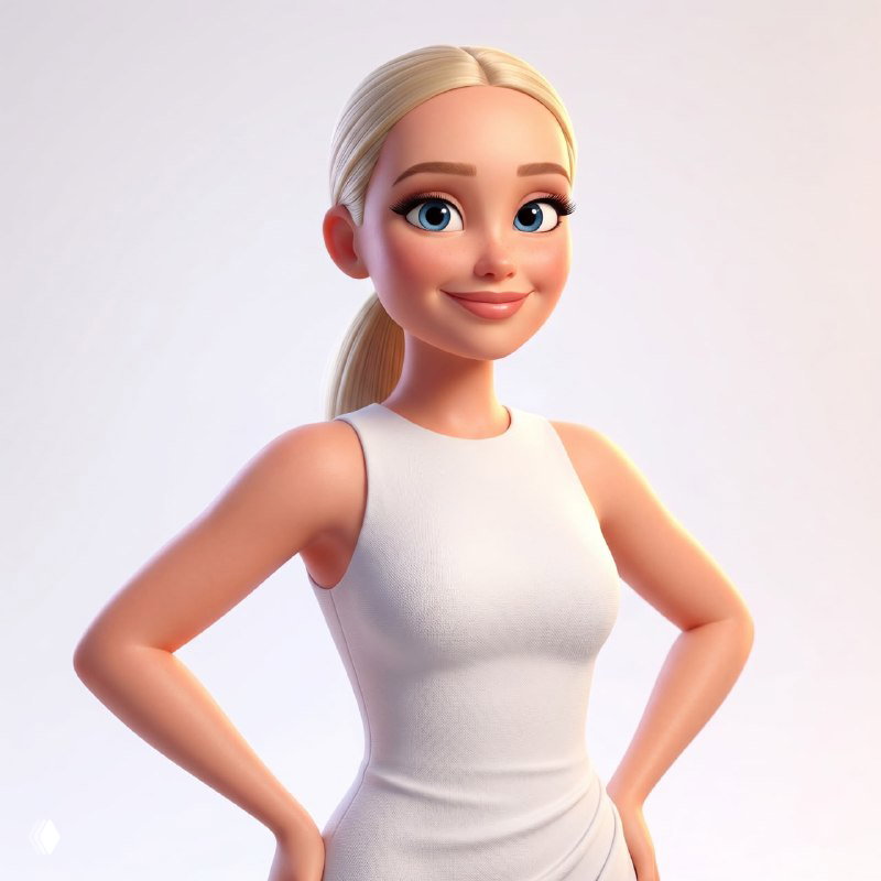 Стилизованный портрет Pixar с сохранением личности