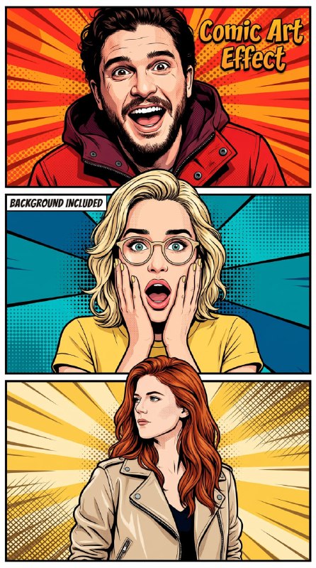 Залетаем в комиксы в стиле Marvel, DC