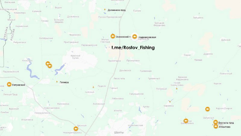 Платная рыбалка ВЛАДИМИРОВСКАЯ