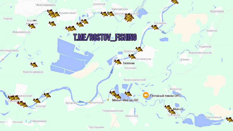 Рыбалка Белянин, Дон