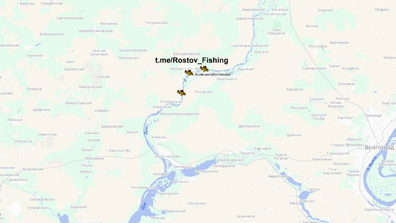 Бесплатная рыбалка — БОЛЬШЕНАБАТОВСКИЙ (Дон)