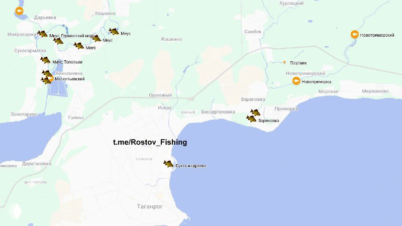 БУХТА АНДРЕЕВА — бесплатная рыбалка
