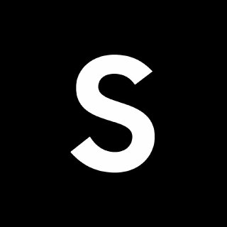 Белый логотип Samsung в виде буквы «S» на чёрном фоне, промо-изображение к объявлению обновления One UI 8.