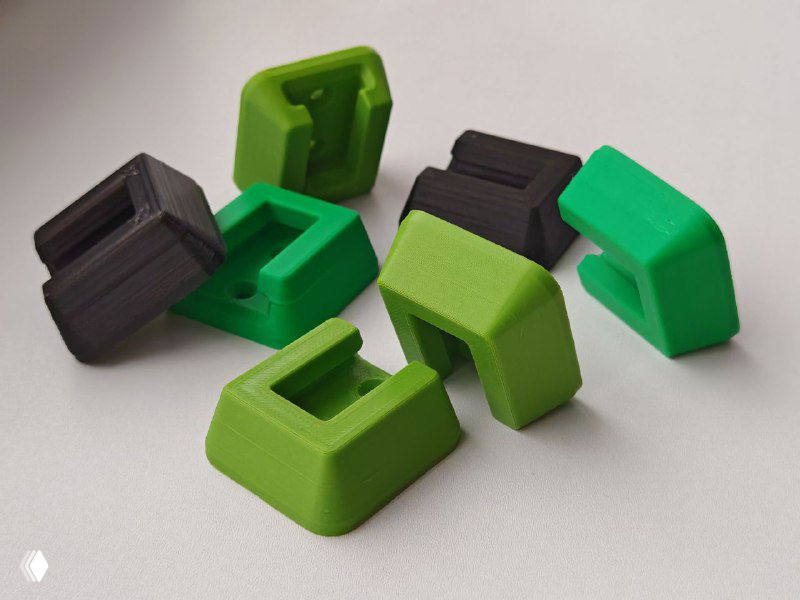 Результат 3D‑печати модели из SketchUp