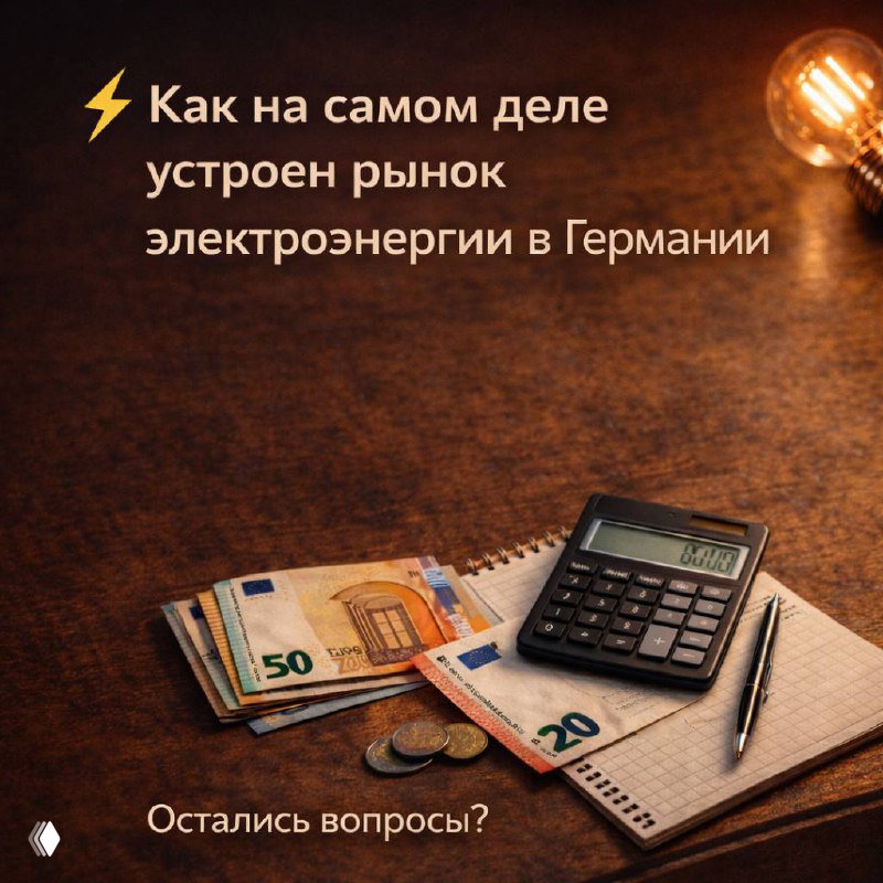 Что нужно понимать про рынок электричества в Германии