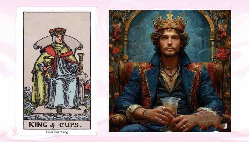 ТАРО В ДЕТАЛЯХ: КОРОЛЬ КУБКОВ