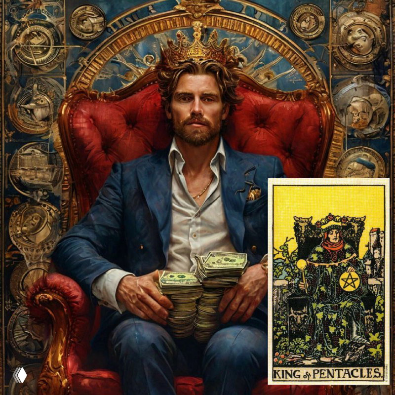 ТАРО В ДЕТАЛЯХ: КОРОЛЬ ПЕНТАКЛЕЙ