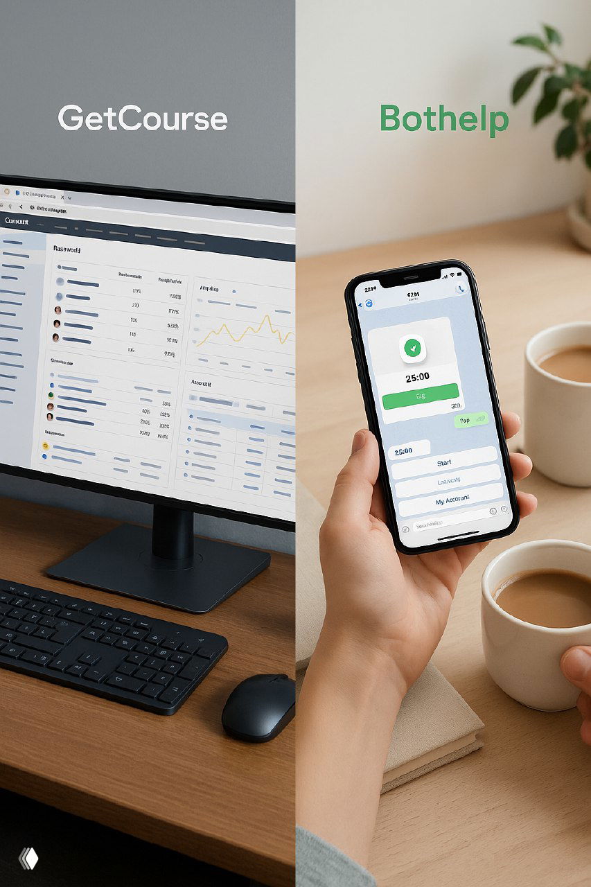 GetCourse vs Bothelp: что выбрать