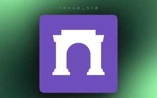 Фиолетовый логотип на зелёном размытому фоне: графический превью поста о SocialFi, Kaito и Farcaster, использовано как обложка материала.